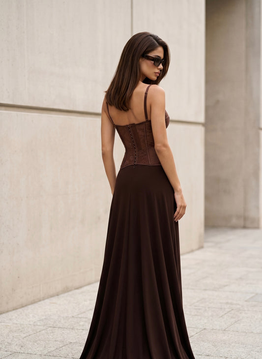 Abito Couture Moka