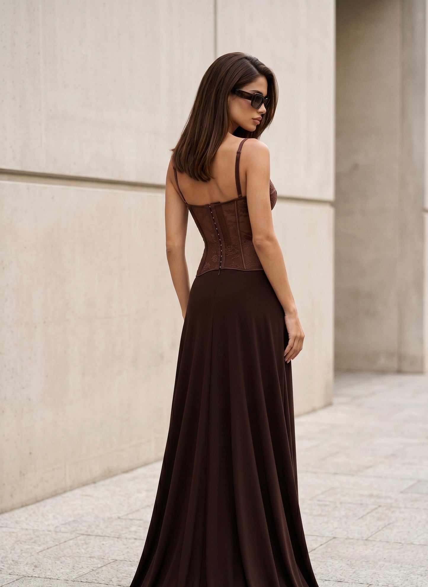 Abito Couture Moka