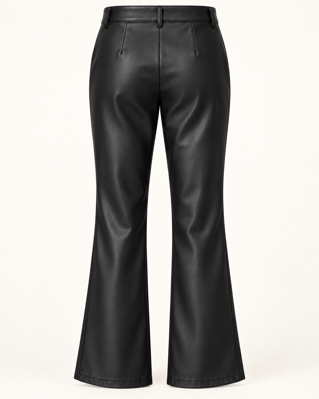 PANTALONE LEATHER FLARE