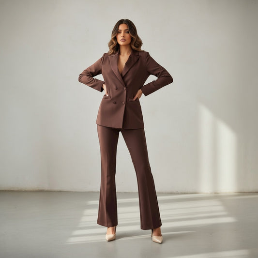 Tailored Suit Marrone Cioccolato