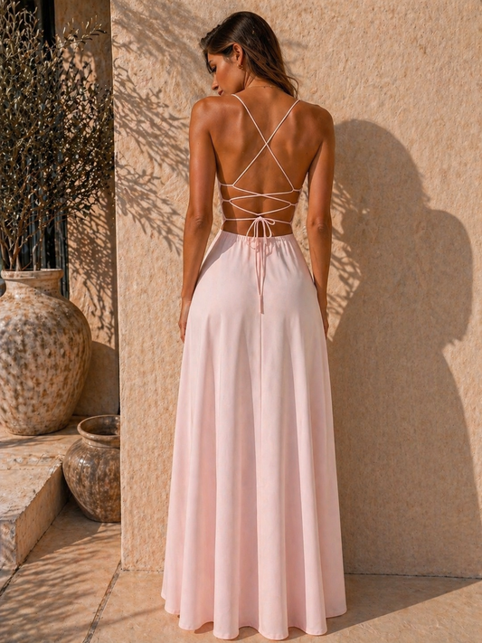 Abito Lungo Eleganza Essenziale