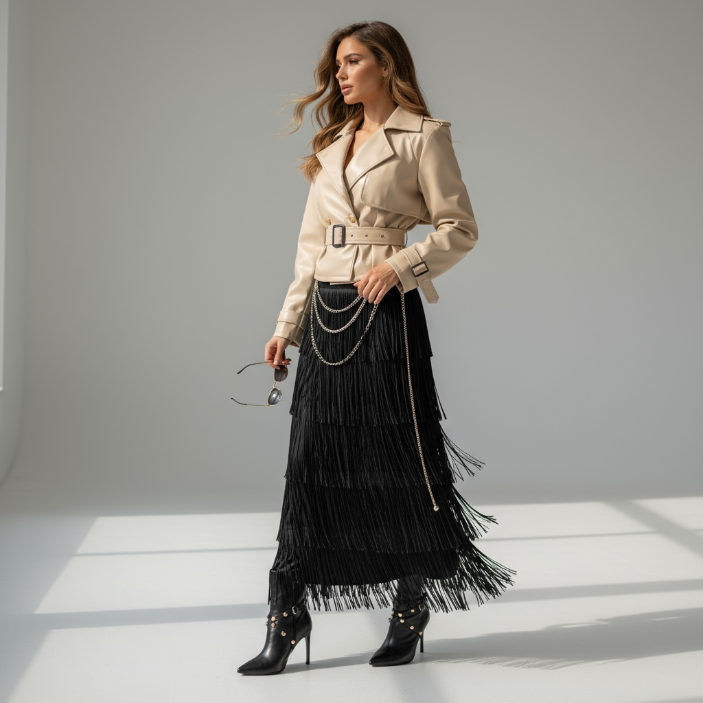 Gonna a Frange Nera – Iconic Movement