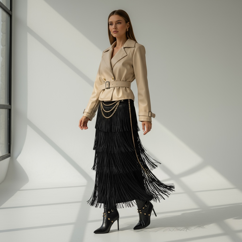 Gonna a Frange Nera – Iconic Movement