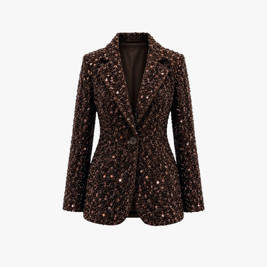 Blazer Jewel — Chocolate